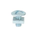 Timco Roofing Bolt & Square Nut - Zinc