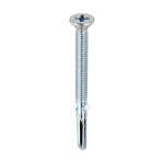 Timco Metal Construction Light Section Self Drilling WingTip Screw - Zinc