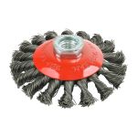 Timco Grinder Twist Wire Bevel Brush 100mm
