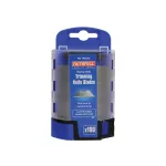 Faithfull Heavy-Duty Trimming Knife Blades (Box 100) in safe storage dispenser