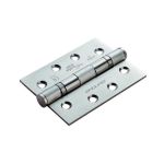 Carlisle Brass Stainless Steel Square Grade 13 Ball Bearing Butt Hinge 4" x 3"