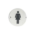 Female Sex Symbol Sign 76mm