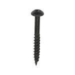 Timco Blackjax Screw PZ2 Round Black