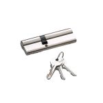 Euro Profile P6 Double Door Cylinder, Nickel Plated