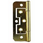 Flush Hinges - Electrobrass