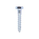 Timco Coach Screw Hex - BZP