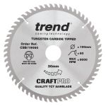 Trend CSB/19060 Trend Wood Circular Saw Blade 190mm x 30mm x 60T
