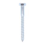 Timco Coach Screw Hex - BZP