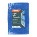 Timco Light Duty Tarpaulin Blue