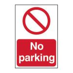 Safety Sign 0605 'No Parking'- 200 x 300mm