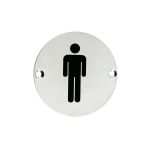 Male Sex Symbol Sign 76mm