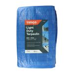 Timco Light Duty Tarpaulin Blue