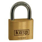 Kasp K12550D Premium Brass Padlock 50mm
