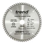 Trend CSB/16560 Trend Wood Circular Saw Blade 165mm x 20mm x 60T