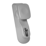 BRITON 1413EKE Knob Operated Outside Access Device - Silver (SES)