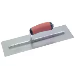 Marshalltown MPB14SSD Pre-Worn PermaShape® Finishing S/S Trowel DuraSoft® Handle 14 x 5in