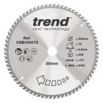Trend CSB/30072 Trend Wood Circular Saw Blade 300mm x 30mm x 72T
