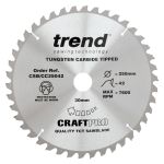 Trend CSB/CC25042 Trend Wood Mitre Saw Blade 250mm x 30mm x 42T