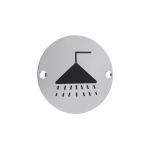 Shower Symbol Sign 76mm