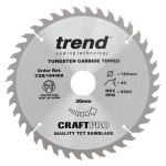Trend CSB/18440A Trend Wood Circular Saw Blade 184mm x 30mm x 40T