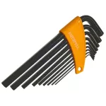 Faithfull Metric Long Arm Hex Key Set, 9 Piece