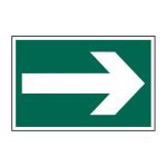 Safety Sign 1521 Arrow symbol - 300 x 200mm
