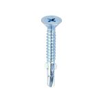 Timco Metal Construction Light Section Self Drilling WingTip Screw - Zinc