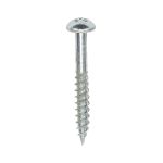 Timco Twin Woodscrew PZ2 Round Zinc