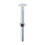 Timco Carriage Bolt & Hex Nut - BZP