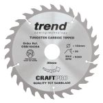 Trend CSB/18430A Trend Wood Circular Saw Blade 184mm x 30mm x 30T