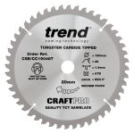 Trend CSB/CC19048T Trend Wood Cordless Mitre Saw Blade 190mm x 20mm x 48T