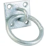 Ring On Plate - Galvanised