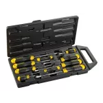 Stanley Cushion Grip Screwdriver Set, 10 Piece