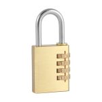 Timco Brass Combination Padlock