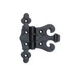 Black Antique Unequal Hinge 89mm - KX953