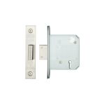 BS3621 British Standard 5 Lever Deadlock 64mm - Keyed Alike