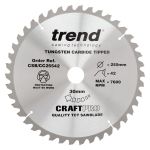 Trend CSB/CC25542 Trend Wood Mitre Saw Blade 255mm x 30mm x 42T