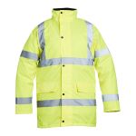 Hi Vis Yellow Coat