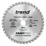 Trend CSB/16540T Trend Wood Cordless Circular Saw Blade 165mm x 20mm x 40T