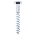 Timco Coach Screw Hex - BZP