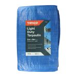 Timco Light Duty Tarpaulin Blue