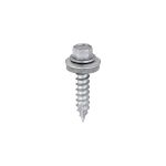 Timco Metal Construction Exterior Slash Timber Screw - Hex Head - EPDM Washer