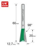 Trend C178X1/4TC Dovetail 12.7mm x 98 degrees x 20mm cut