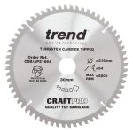 Trend CSB/AP21664 Trend Aluminium/Plastic Circular Saw Blade 216mm x 30mm x 64T