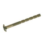 Snap Off Screw, M4 Thread, Yellow Zinc Plated Steel