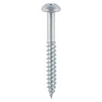 Timco Twin Woodscrew PZ2 Round Zinc