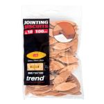 Trend BSC/10/100 Trend No 10 Size Jointing Biscuits - 100 pack