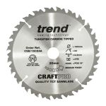 Trend CSB/16024A Trend Wood Circular Saw Blade 160mm x 20mm x 24T