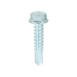 Timco Metal Construction Light Section Self Drilling Hex Screw - Zinc