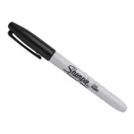 Fine Tip Permanent Marker Black